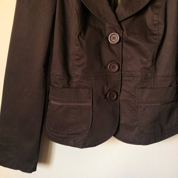 💜 3/$15 Dynamite brown blazer - size Medium - Picture 3 of 14